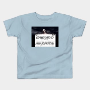 Facebook Privacy Statement Kids T-Shirt
